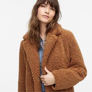 J. Crew Tan Teddy Jacket
